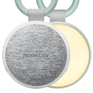 lot 6215 image: Momcozy Portable Sound Machine with Night Light, White Noise Sound Machine for Baby, 20 Soothing Sounds, Sound Therapy, Long-Lasting Power, Timer, Clips on Stroller, Baby Shower Gifts