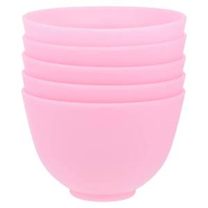lot 8028 image: Beavorty Mask Mixing Bowl Set Silicone Facial Mask Mixing Bowl 5 Pack 4.05 in Diy Skincare for Facial Making Lightweight Portable for Home Spa and Salon Use