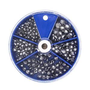 lot 8035 image: Fishing Weight Sinkers Split Shot Design Removable Lead Weights