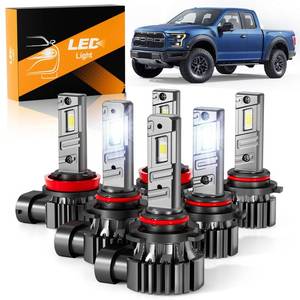 lot 8040 image: unionlux Fit for 2015-2023 Ford F150 High Low Beam Fog Lights Bulbs Combo, Upgraded 1000% 72000LM Super Brighter 6500K White F150 Accessories, Plug&Play 11 Halogen Mini Size, Pack of 6