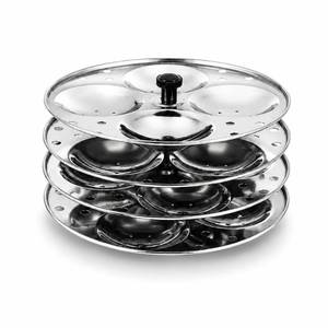 lot 9529 image: Vinod Professional Idli Stand, 4-Tier, Makes 16 Idlis, for Home Kitchen Use