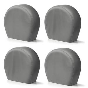 lot 9565 image: Explore Land Tire Covers 4 Pack Fit Tire Diameters 23-25.75 inch, Charcoal