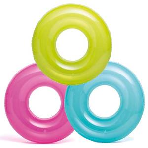 lot 10240 image: Intex, 43227-2120 Pack of 3 30 Transparent Tubes, Colors May Vary, Multi