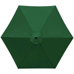 lot 10253 image: YOUGE OUTDOOR 9 Feet Patio Umbrella Replacement Canopy for 6 Ribs, Market Umbrella Top, Yard Table Umbrella Top Cover,Universal Strong and Thick Umbrella Canopy,Canopy Only (Hunter Green)