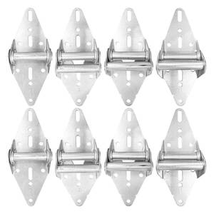 lot 10267 image: DEELEDM 8 Pcs Garage Door Hinges #1#2#3#4