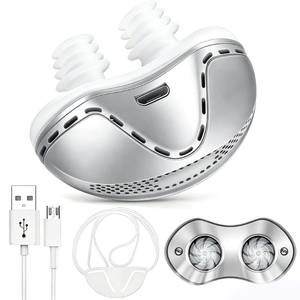 lot 10275 image: Anti Snoring Devices, Double Vortex Anti Snoring Device, Snoring Solution, Adjustable Wind Speed, Suitable for All Nose Shapes, Stop Snoring Suitable for Men and Women, Blue
