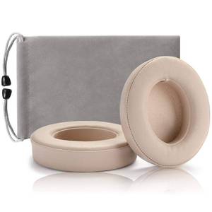 lot 10277 image: cipher.v Replacement Ear Cushion Pads Cover Compatible with Beats Studio 2.0 and Studio 3.0 Over Ear Headphones by Dr.DRE-1 Pair (Light Pink)