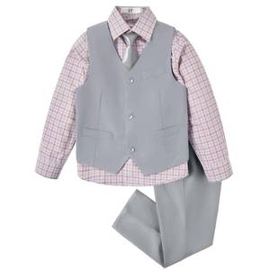 lot 10291 image: Boys Suit Set for Kids Formal Tuxedo Suits for Wedding, Blue, Size 20 (Stock photo shows different color)