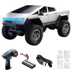 lot 11098 image: NBJIALIN RC Cyber Truck 118 4WD Remote Control Car  Retail $119.99