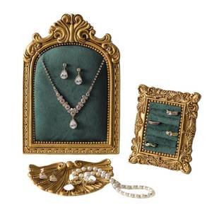 lot 11112 image: Aboacent 3-Piece Jewelry Display Tray Set