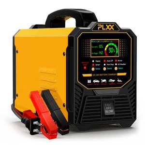 lot 11127 image: PLXX 12V 24V Smart Battery Charger 0-15A  Retail $125.99