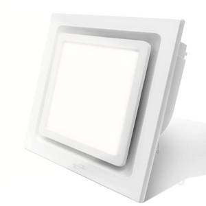 lot 11137 image: POWERENG Bathroom Exhaust Fan with Light 141 CFM
