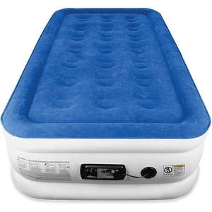 lot 11141 image: SoundAsleep Dream Series Twin Air Mattress with ComfortCoil