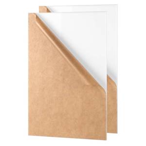 lot 12376 image: KAITELA White Cast Acrylic Sheet 8 x 12 x 18 Pack of 2