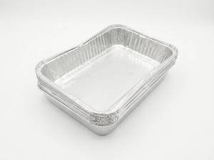 lot 12396 image: Disposable Aluminum Takeout Container 10pk
