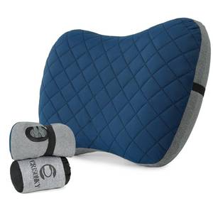 lot 12400 image: Crisonky Inflatable Camping Pillow with Removable Cover