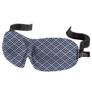 lot 12407 image: Bucky 40 Blinks Eye Mask for Travel & Sleep, Blue Atlas