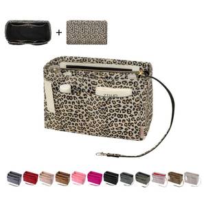 lot 12417 image: ZTUJO Felt Purse Organizer Insert with Metal Zipper, Large