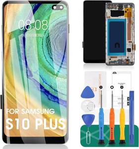 lot 12427 image: SRJTEK LCD Screen Digitizer Assembly for Samsung Galaxy S10 Plus