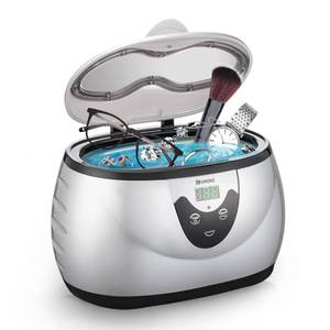 lot 13609 image: Ukoke UUC06S Ultrasonic Cleaner, Professional Jewelry Cleaner for Eyeglasses, Rings and Watches, 42kHz Portable Sonic Cleaner with 600ml Capacity Stainless Steel Tank