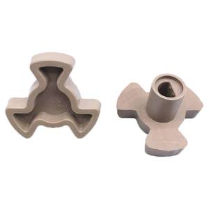 lot 14089 image: Microwave Turntable Motor Coupler Microwave Oven Turntable Roller Guide Support Glass Tray Drive Coupling Replacement (Shaft Length - 0.59inch)