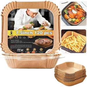 lot 14092 image: 4 qt Air Fryer Liners, Chefman Air Fryer Liners Disposable