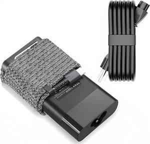 lot 14141 image: USB-C Laptop Charger 100W Compatible with HP EliteBook 8001040G1iG1a X360 Series, Pavilion Plus14 14-ew,1010nr16 16-ab0000, ZBookFirefly1416G11,TPN-LA31,ProBook440450G10,OmniBook7 16-ay0087nr