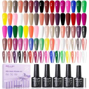 lot 14177 image: GELLEN Trendy Gel Polish Set 24pcs, 20 Colors And 4 Functional Coats
