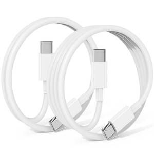 lot 14183 image: JERMASAL 240W USB C to USB C Cable 2-Pack 3.3FT6.6FT,Type C Fast Charging Cable for iPhone Air 17 16e 16 15 Pro Plus Pro Max��for Galaxy S25S24, for iPad ProAirmini, for MacBook ProAir and More