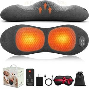 lot 19844 image: Upgraded 3-in-1 Triple Fusion Back Massager with Remote Control Cordless