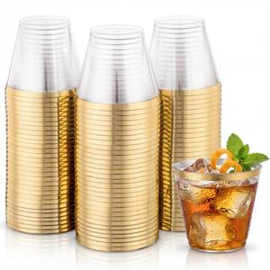 lot 19899 image: Hioasis 200Pcs 9OZ Clear Cups