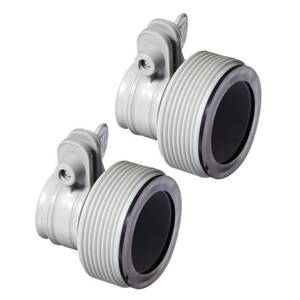 lot 20344 image: Intex Hose Conversion Adapter B Kit (Pair) Replacement Part Model Number 25009