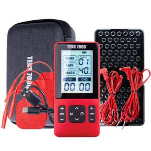 lot 20363 image: TENS 7000 Sport Athletic Recovery Muscle Stimulator, Back Pain Relief, Sciatica, Neck, Shoulder, Muscle Pain, TENS Unit  EMS  Massage with 42 Built-in Programs, 4 Electrode Pads