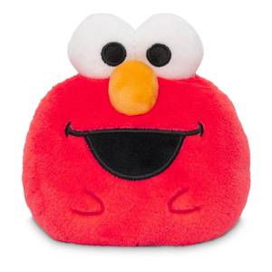 lot 20364 image: TeeTurtle Reversible Elmo and Cookie Monster Sesame 4 Inch Plushie