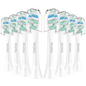 lot 20482 image: Replacement Brush Heads Compatible with Philips SoniCare Toothbrush, 8 Pack