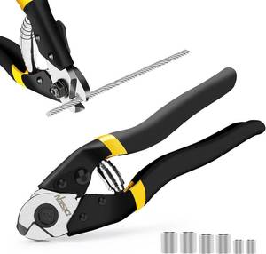 lot 20486 image: DISEN Wire Cutters Heavy Duty Cutting Up to 316, Cable Cutters for Fence