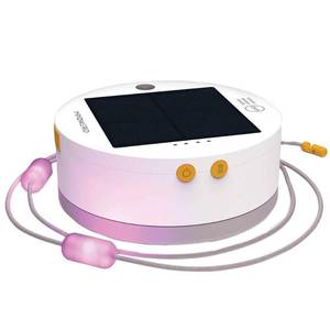 lot 20493 image: MPOWERD Luci Color Solar String Lights  Phone Charger Color 18 Rechargeable via Solar or USB-A, 100 Lumens LEDs and 7 Colors, Lasts Up to 15 Hours, Waterproof, Camping, PoolPatio, and Travel