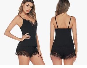 lot 2282 image: Ladies 2XL One Piece Lingerie, Black