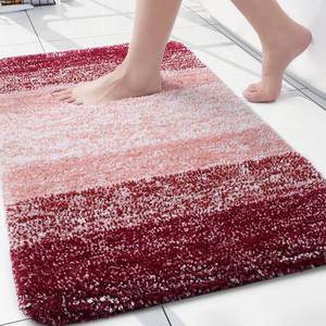 lot 2442 image: Arotive Microfiber Bathroom Rugs, Shaggy Soft Absorbent Bath Rug, 24x16