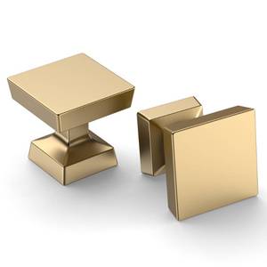 lot 2443 image: Amerdeco 10 Pack Champagne Bronze Cabinet Knobs 1.2
