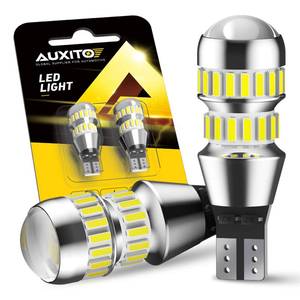 lot 2465 image: AUXITO 912 921 LED Bulb Reverse Light Bulbs, 600% Ultra Bright White, Non-polarity 906 W16W T15 921 LED Bulb Direct Back Up Parking Light Replacement Lamp, Pack of 2