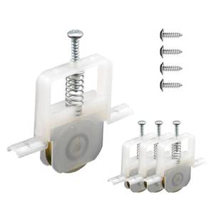 lot 2469 image: 4 Pack Sliding Screen Door Roller Wheels,Steel Ball Bearing Replacement for B691 & B695,Fits for Columbia Doors