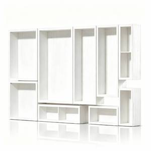 lot 3953 image: 9-Pack Solid Wood Junk Drawer Organizer, Modular Desk Drawer Tray & Accessories with Non-Slip Pad, Multi-Use for Kitchen, Office, Bedroom Dresser, Utensil, Makeup, Stationery, Tea Bags & Coffee Pod