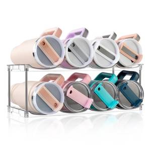 lot 3954 image: Larger Water Bottle Organizer for Stanley 40 oz Tumbler, Tumbler Organizer