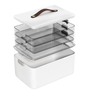 lot 3980 image: MOPALL Craft Medicine Cabinet Organizers Storage Box for Art Supply Sewing