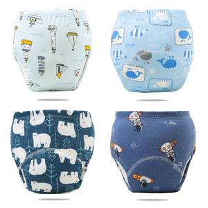 lot 4466 image: Upairy Training Pants Potty Training Underwear for Boys Girls,Toddler Potty Pants for 2T-6T,Soft Absorbent & Leak-Proof with Characters, 100% Cotton Washable (8PCS,M)