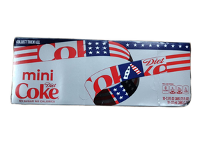 lot 5143 image: Coca-Cola Diet Coke Mini 10-7.5 FL OZ Cans 75 FL OZ