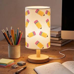 lot 5159 image: Gerrii Pencil Classroom Lamp 3 Color Modes for Room Decor