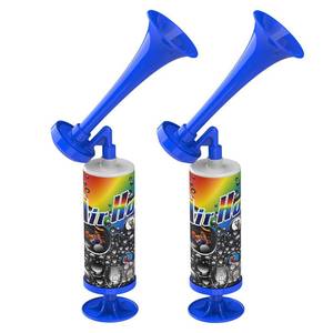 lot 6278 image: Air Horn, Mini Handheld Air Horn Super Loud Noisemakers Bear Horn Self Defense Reusable Air Pump Horns Marine Signal Safety Alarm Horn for Boating, Sports Events, Graduation, Outdoor Alarm