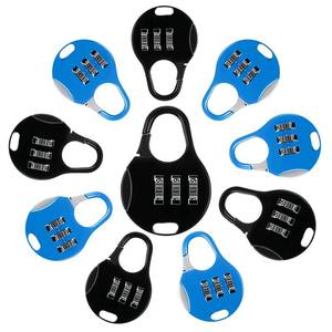 lot 6353 image: Moxweyeni 10 Pcs Digit Combinations Padlock Safe Cipher Lock